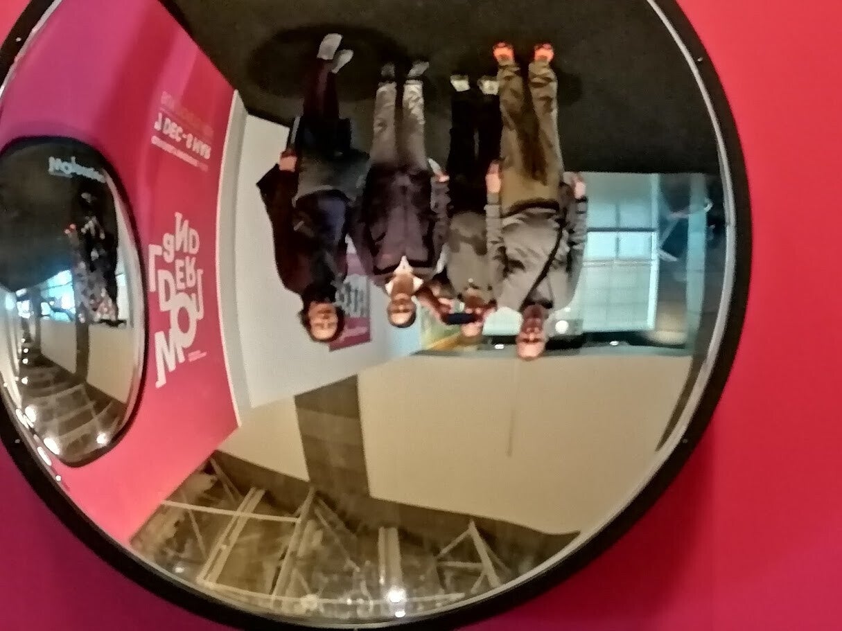 Spiegelverkehrt