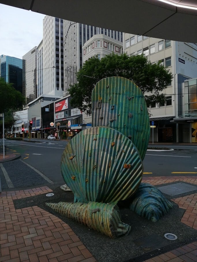 Kunst auf der Strasse Wellington