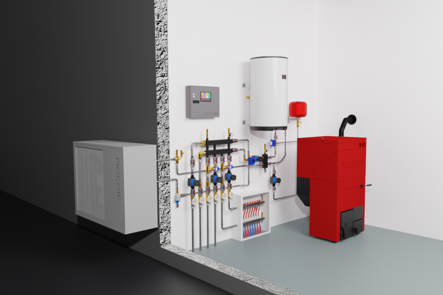 Pelletkessel BIODOM 21