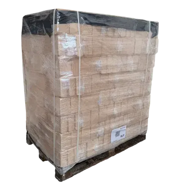 Briketts: Kiefernholzbriketts 96 x 10 kg = 1 LKW 25 Paletten 24 Tonnen