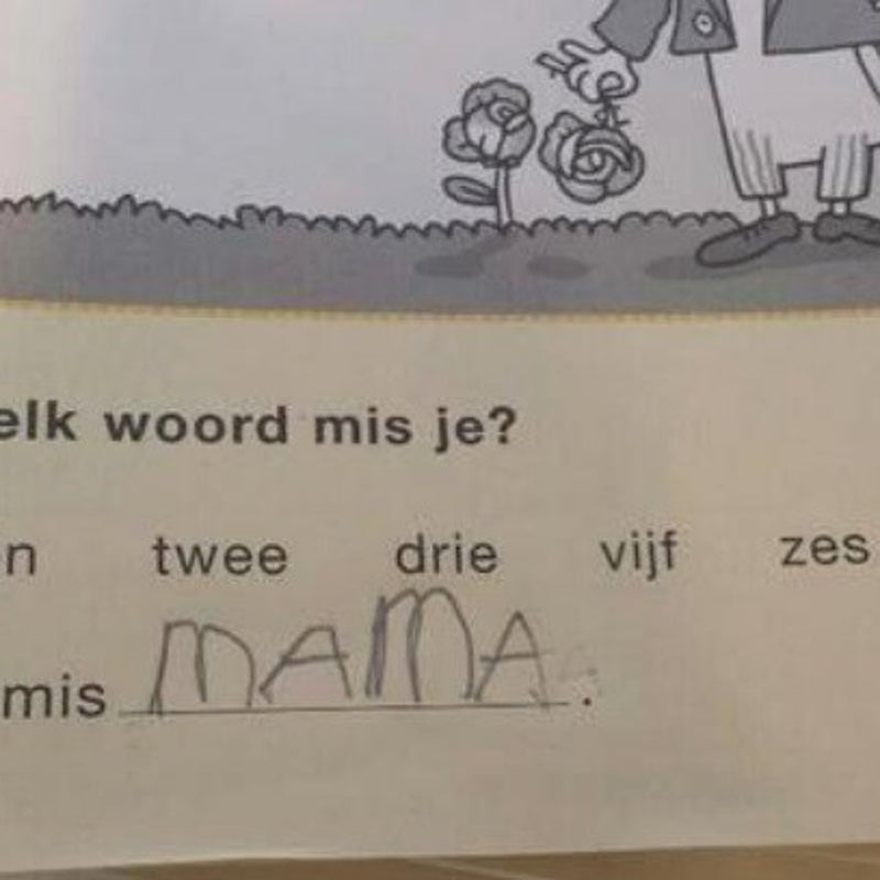 ik mis mama