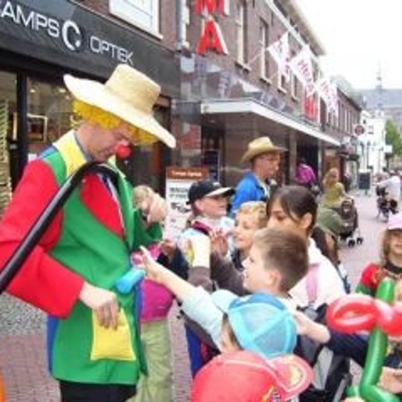 Ballonnenclown in Venraij