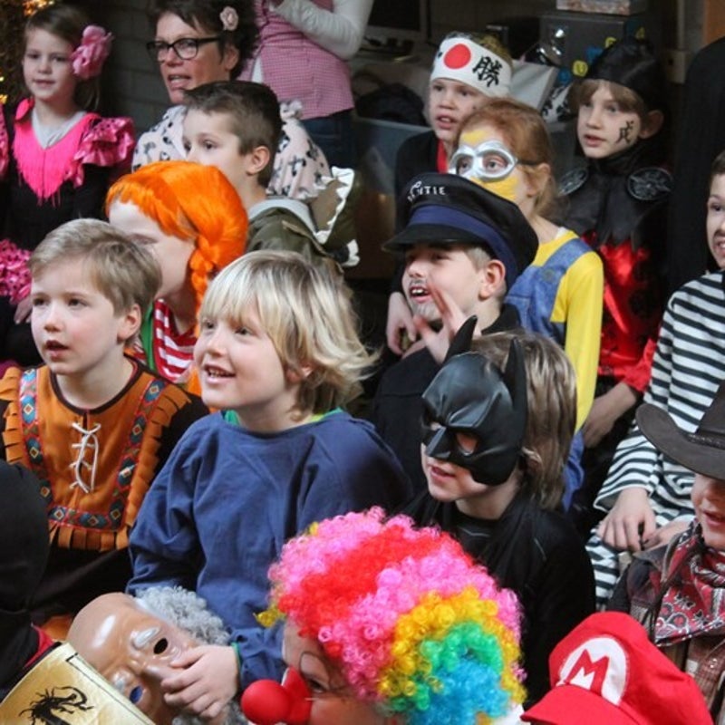 Spannende snoetjes op school