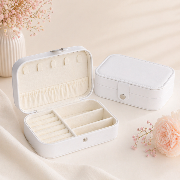 Opbergdoosje wit groot