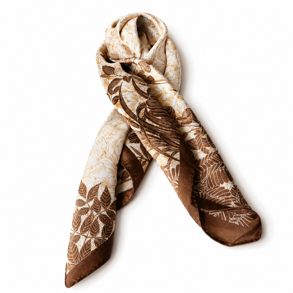 Golden Leaves Scarf