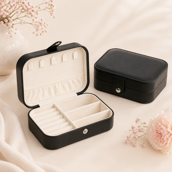 Opbergdoosje zwart groot