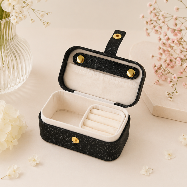 Opbergdoosje zwart klein