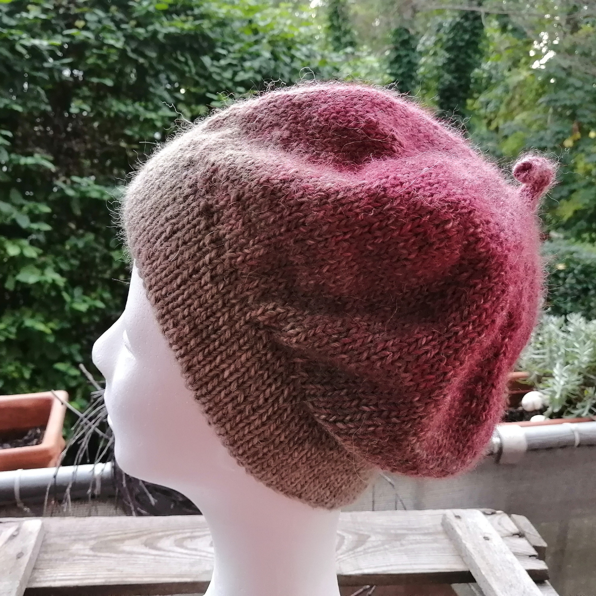 Baskenmütze Gr. 52-54