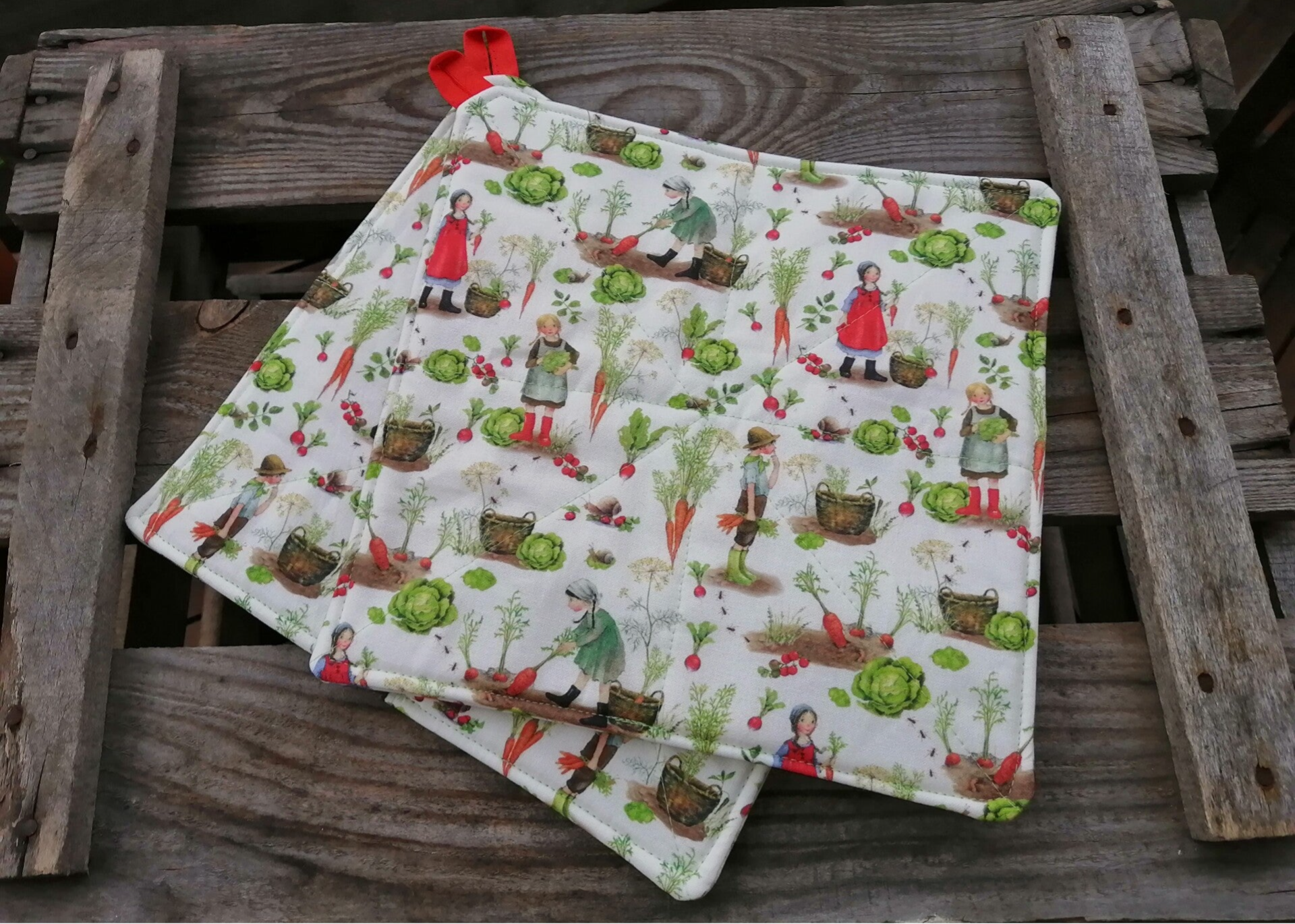 Topflappenpaar "Erntezeit"