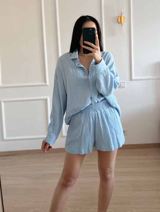 Nina set - blauw