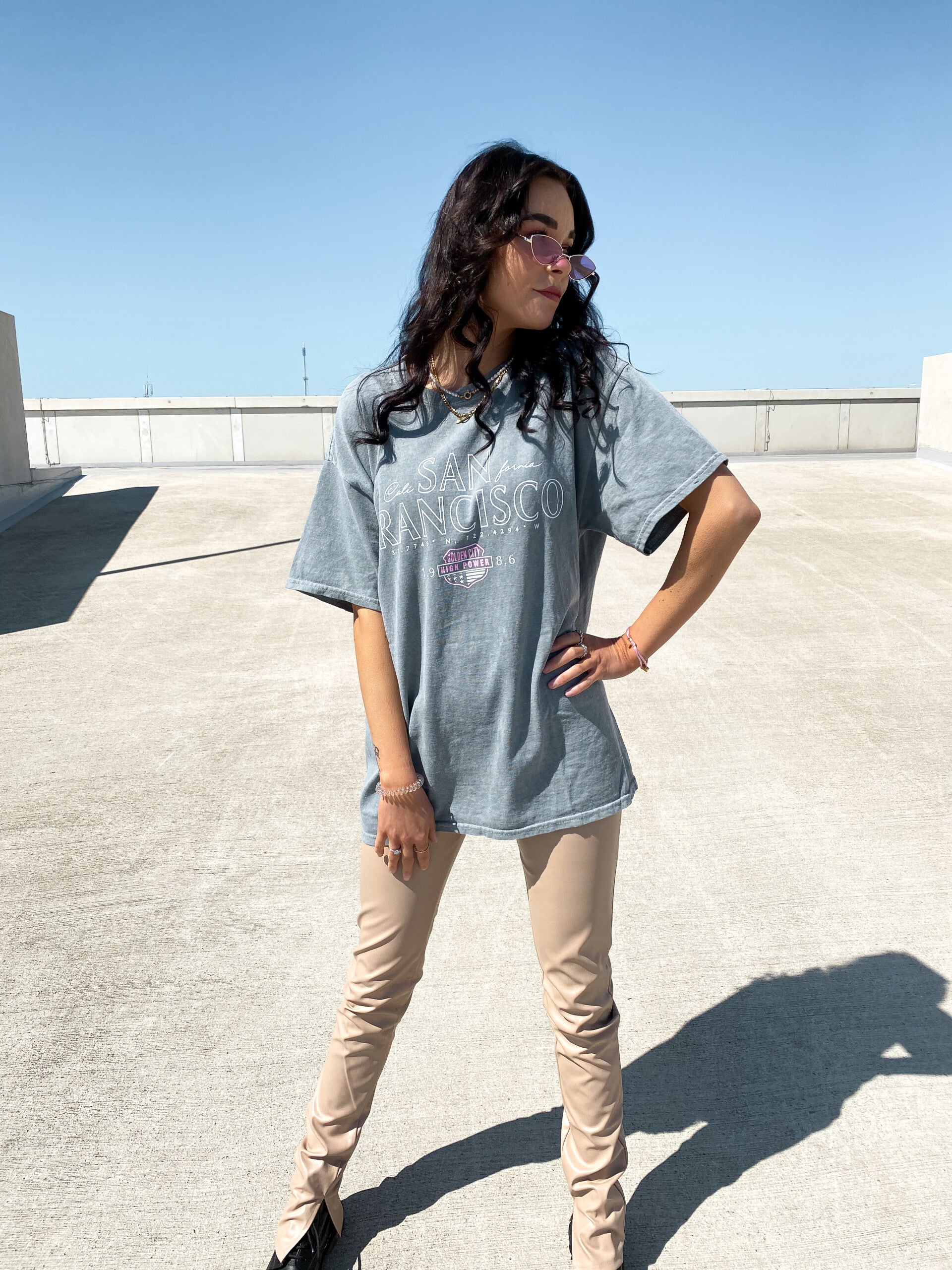 Sandy t-shirt - Grijs