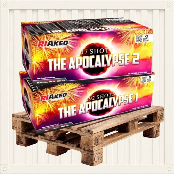 Riakeo Absoluter Mega Verbund 608 Schuss Apokalypse 1+2