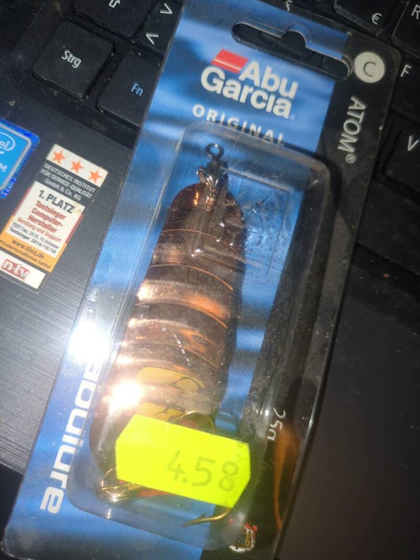 Abu Garcia Original "Abulure" Atom 25g Farbe k