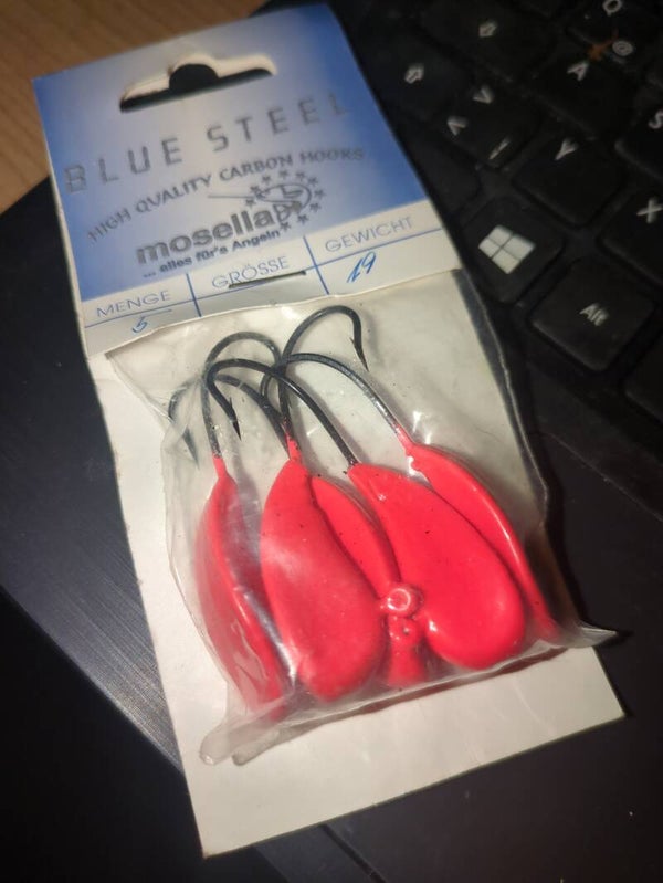 Blue Steel "High quality Carbon Hooks" mosella gewicht: 19g