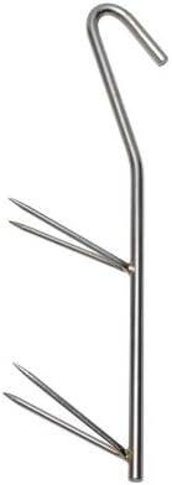 Zebco Smoke Hook, stainless 27cm 2pc