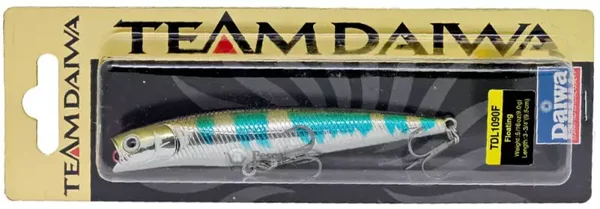Kunstköder Team Daiwa TDL 1090F farbe black shiner