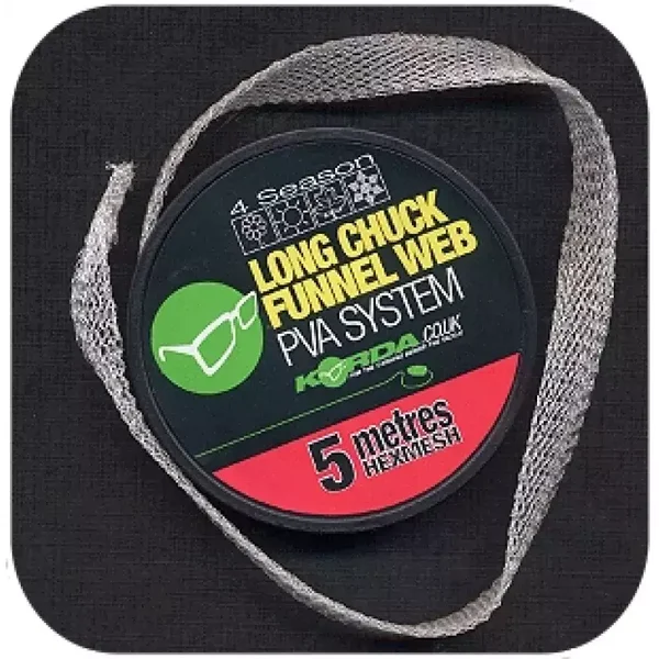Korda "long chuck funnel web" Pva System 5m