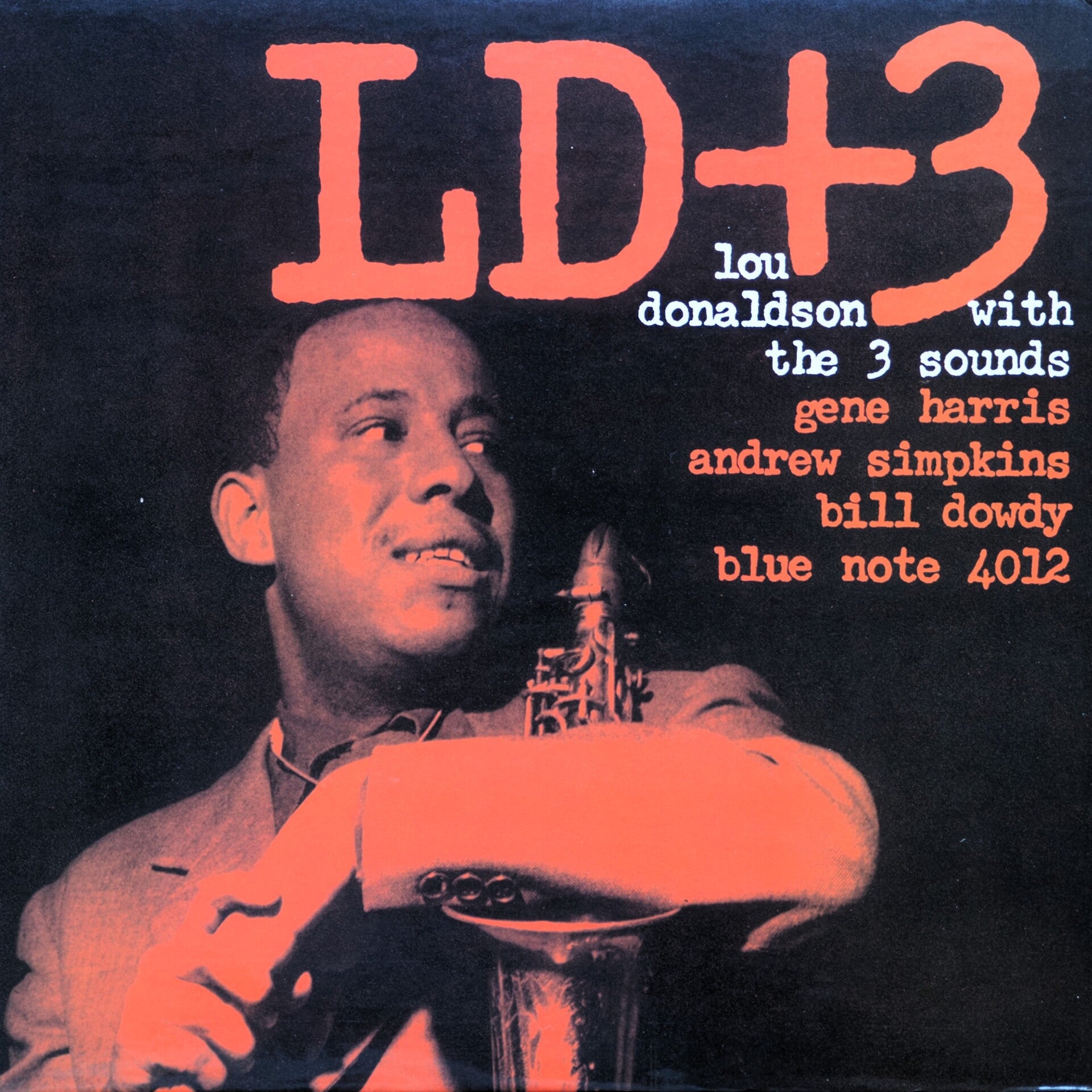 Lou Donaldson / LD+3 帯付き LP レコード Blue Note GXK-8229 キング