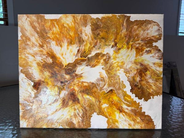 Acrylic painting on canvas
