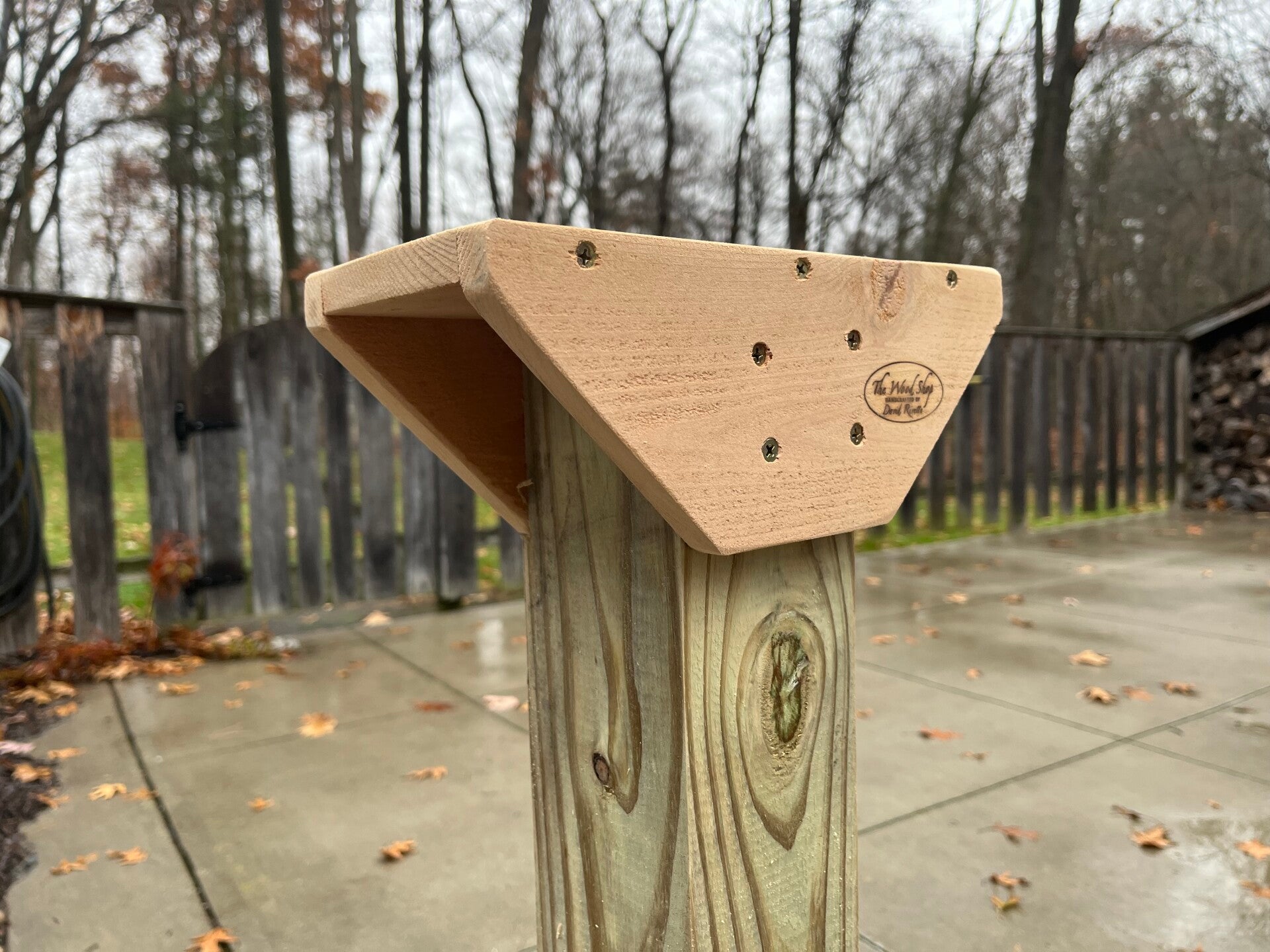 10 Inch 4x4 Post Brackets for Bird Feeders/Houses SKU-5261-31