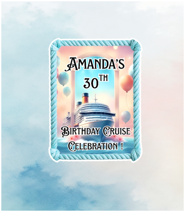 Personalized Birthday Magnets - 3 Options Available!