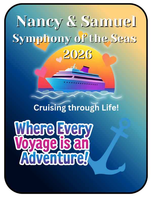 Customized Cruising Through Life Door Magnet