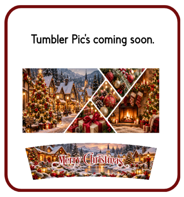 Merry Christmas Tumbler