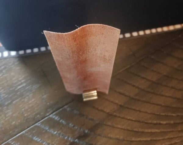 Large wavy wooden wick