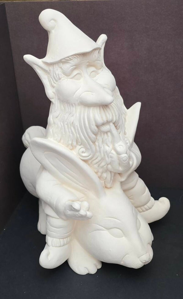 Gnome sur son lapin #1187