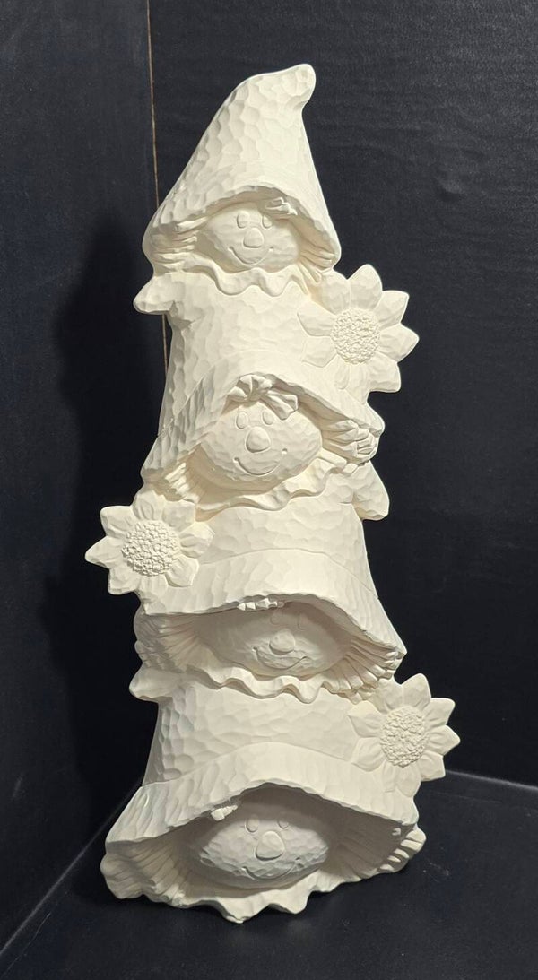 Épouvantail en totem #3252