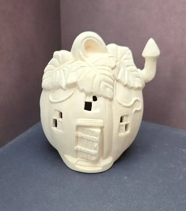 Maison avec cheminée halloween #2231