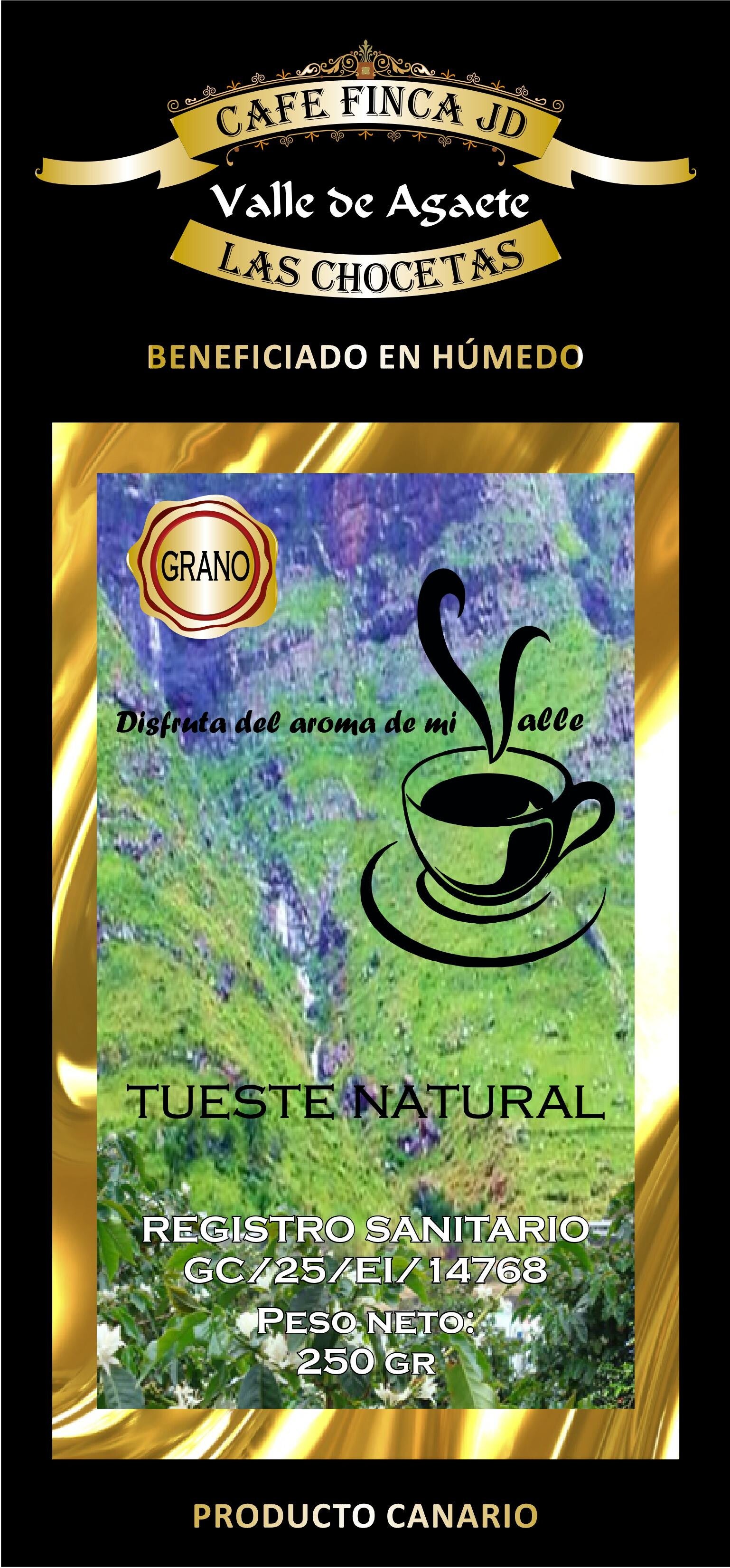 Café de Agaete JD 250g. Grano