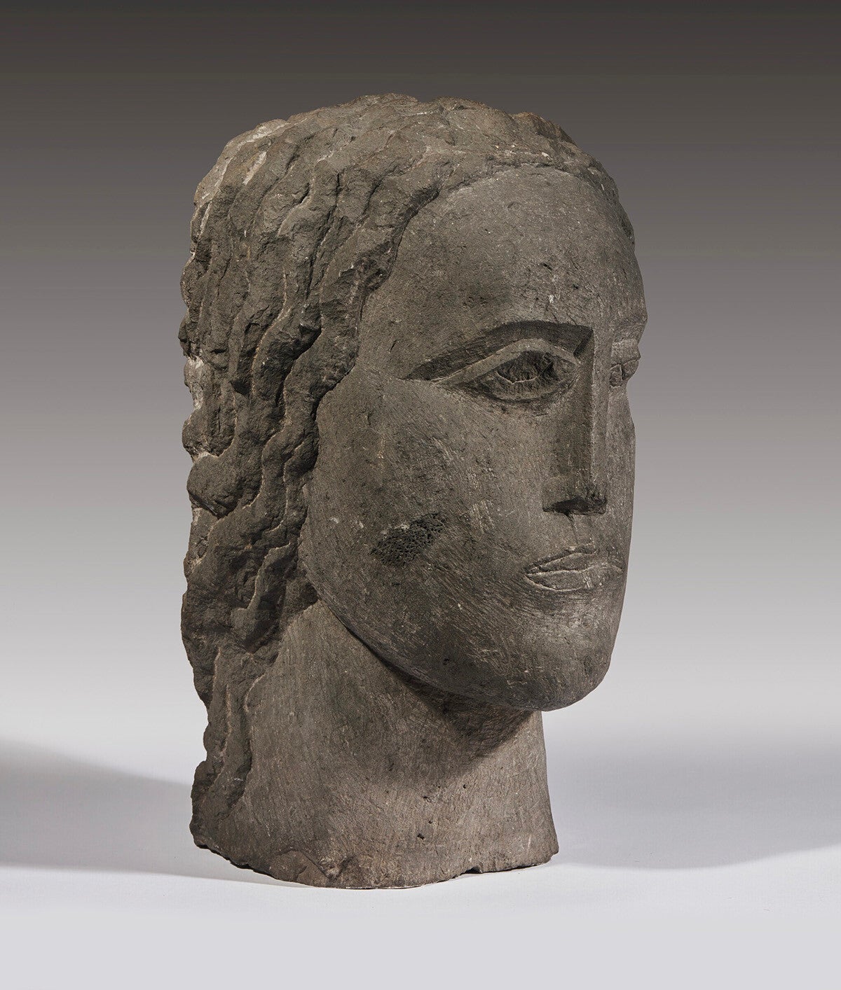 Ossip Zadkine - Tête de femme Sculpture - 1930