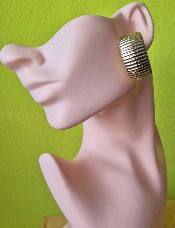 Mooie, goudkleurige oorstekers