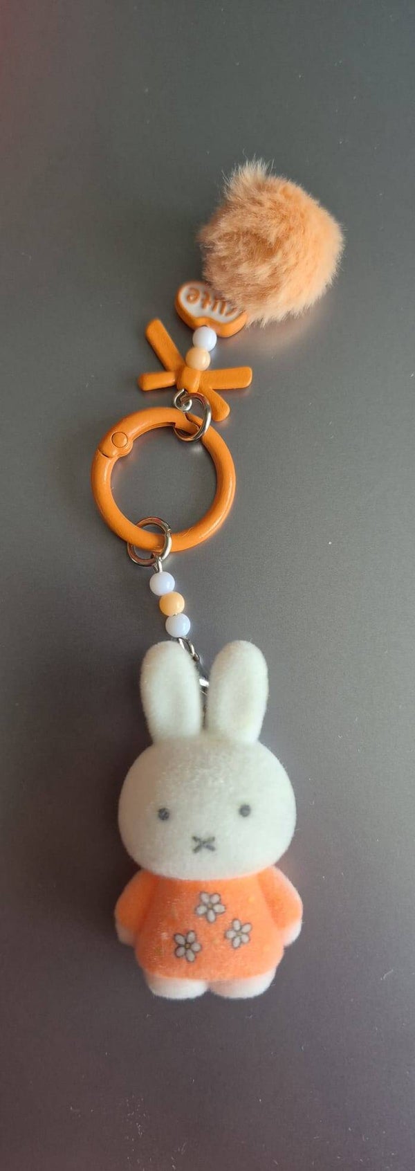 Schattige sleutelhanger van Nijntje. Oranje