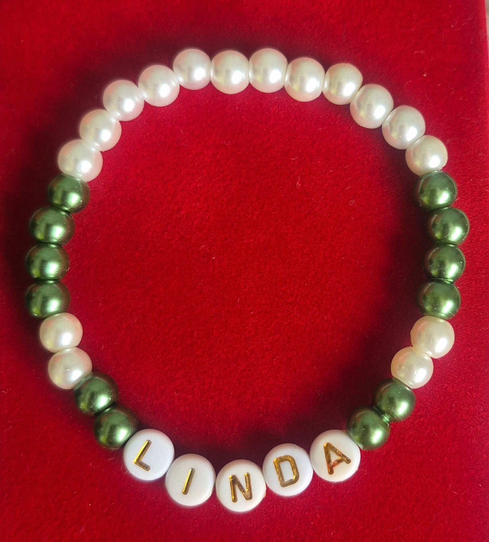 Mooie armband met de naam Linda.