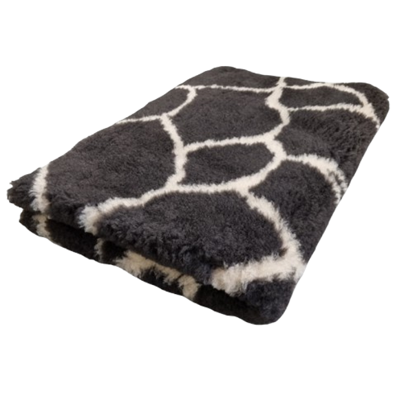 Vet Bed Giraffeprint Donkerbruin Latex Anti Slip