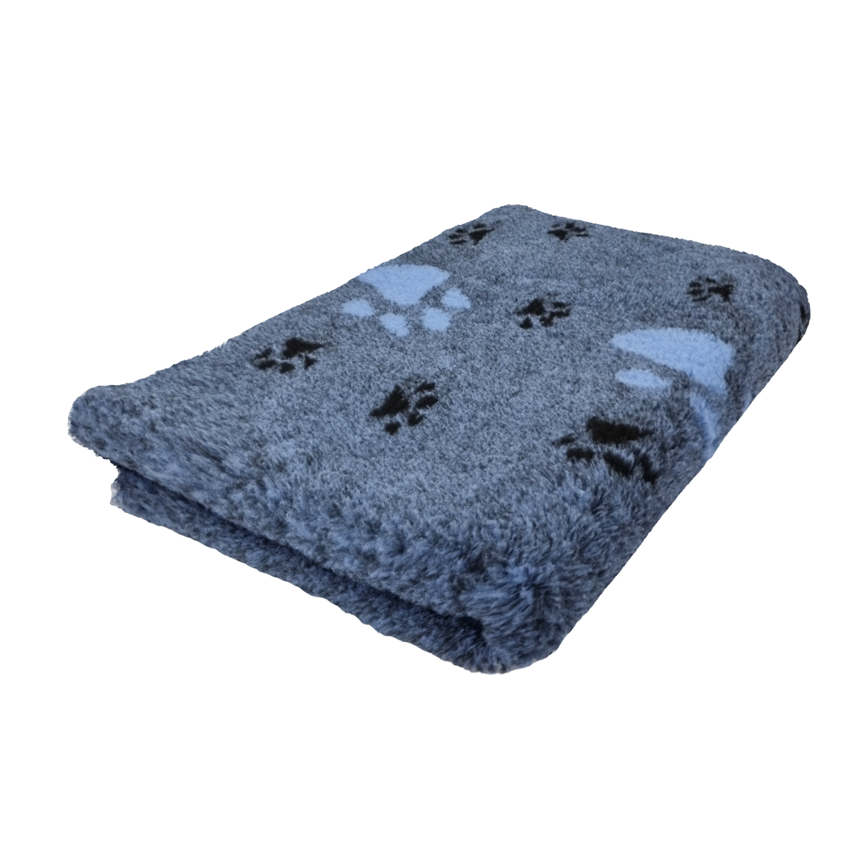 Vet Bed 3 Kleur Grote Voet- Jeans Delft - Antislip Hondenmat