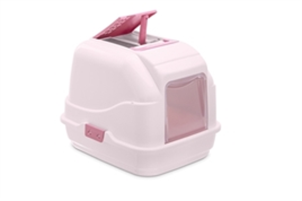 KATTENBAK EASY CAT ROZE 50X40X40 CM