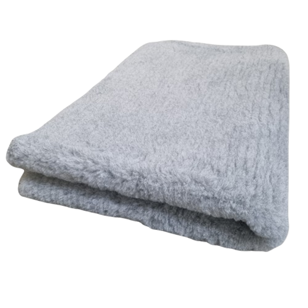 Vet Bed effen Grijs  - Latex Anti Slip