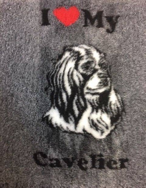 Vet Bed Cavelier King Charles Spaniel - anti-slip