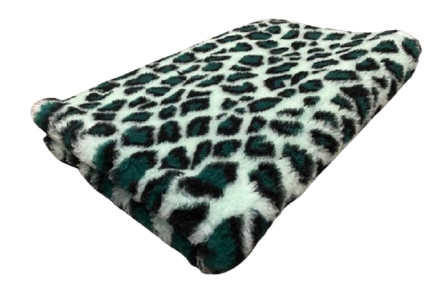 Vet Bed Luipaard Groen Latex Anti Slip