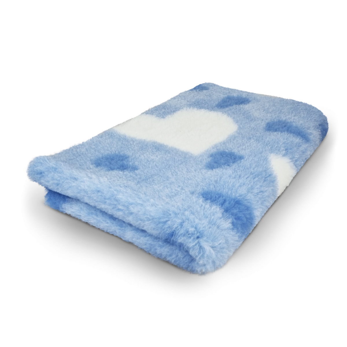 Vet Bed Big Heart - Blauw - Latex Anti Slip