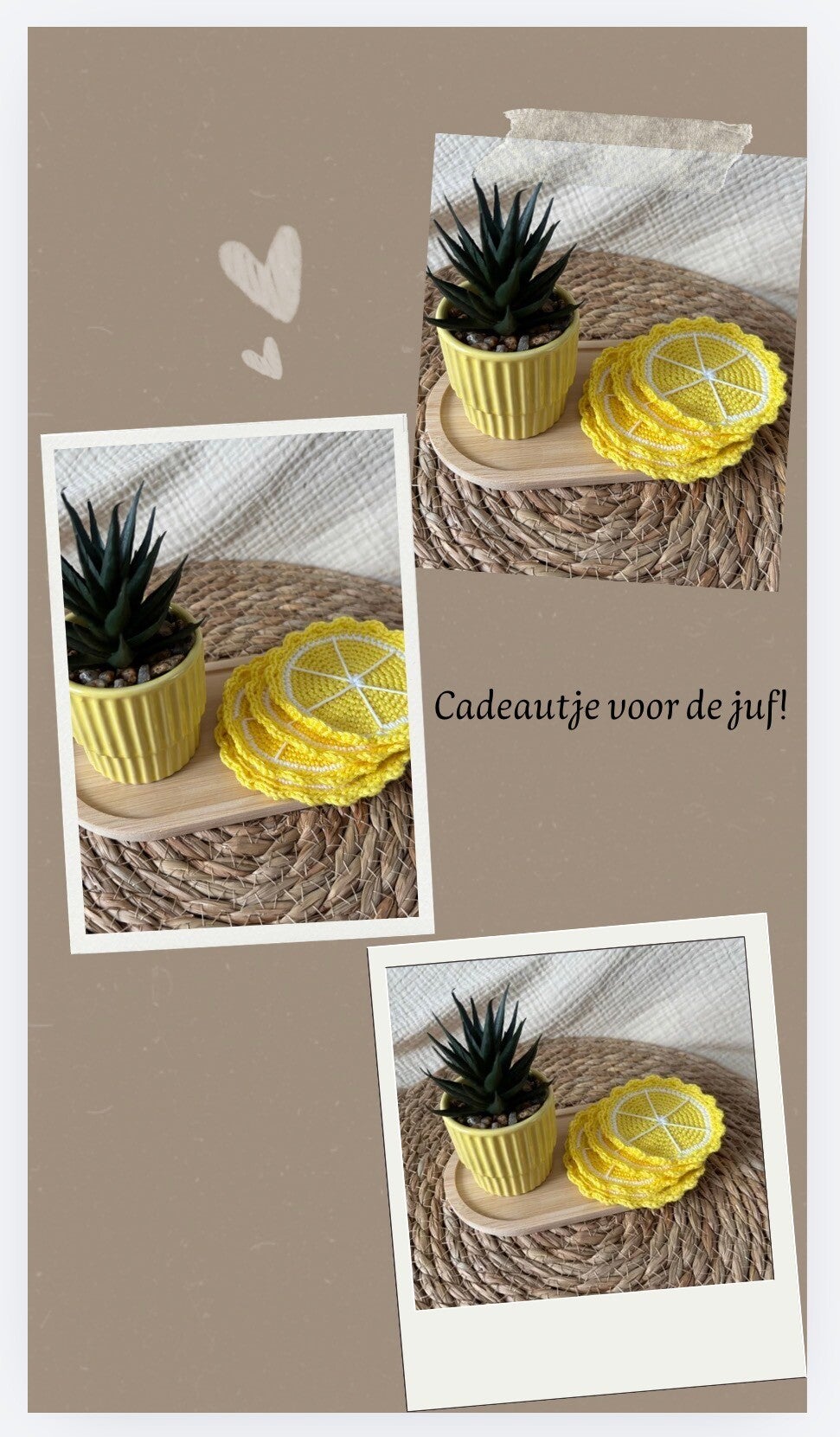 Cadeautje voor de juf
