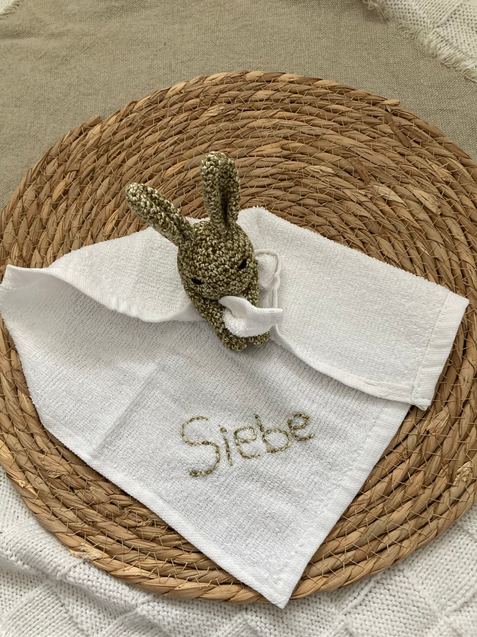 Knuffeldoekje met naam