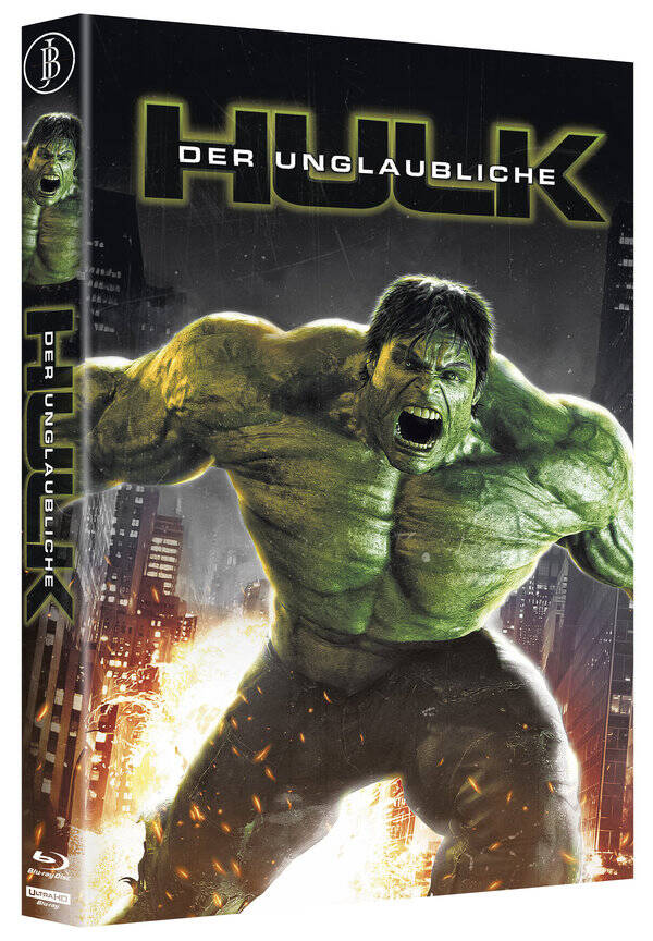 Der unglaubliche Hulk - Mediabook- Limitiert auf 250 Stück - Cover D (4K Ultra HD + Blu-ray)