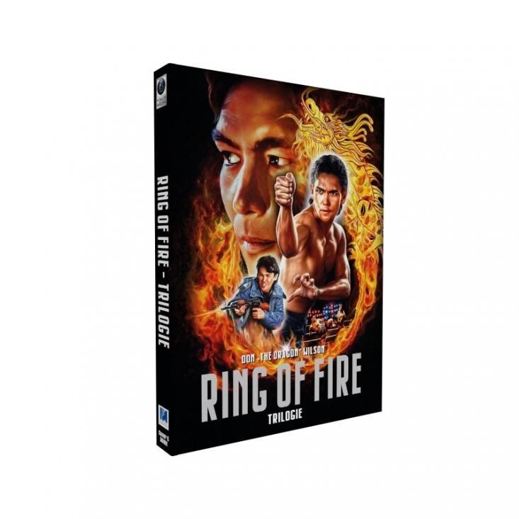 Ring of Fire 1-3 - Trilogie - Uncut - wattiertes Limited Mediabook (Blu-ray)