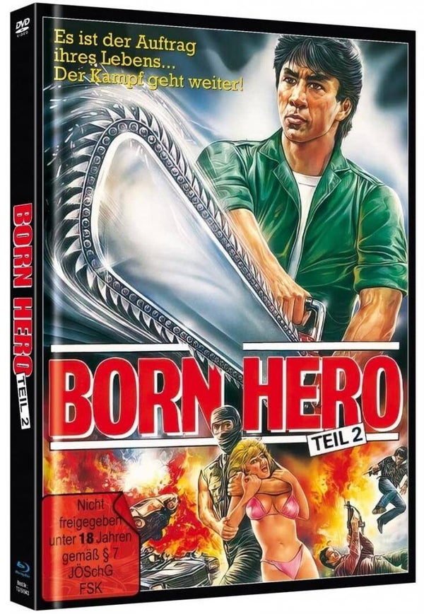 Born Hero Teil 2 - Limited Mediabook (Blu-ray + DVD )