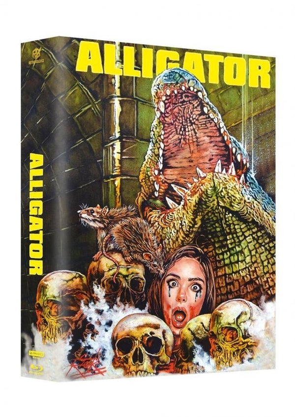 Der Horror Alligator  - 2-Disc Mega Mediabook - Blu-ray + DVD (Cover A)