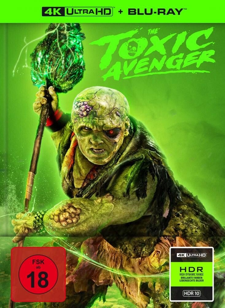 The Toxic Avenger - 2-Disc Limited Edition Mediabook  - 4K UHD (Blu-ray)
